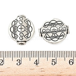 Tibetan Style Alloy Beads&nbsp;TIBEB-L008-04AS