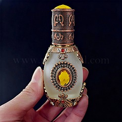 1Pc 15ML Retro Empty Glass Dropper Bottles&nbsp;AJEW-DJ0004-54