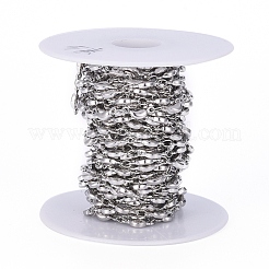 Tarnish Resistant 304 Stainless Steel Link Chains&nbsp;CHS-G014-05P