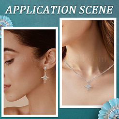 32Pcs 2 Colors Alloy with Rhinestone Pendants&nbsp;FIND-SC0023-34