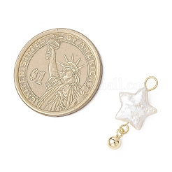 Natural Keshi Pearl Pendants&nbsp;PALLOY-JF04747