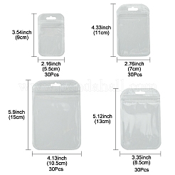 30Pcs Transparent Plastic Resealable Packaging Bags&nbsp;OPP-FS0001-06D