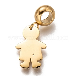 304 Stainless Steel European Dangle Charms&nbsp;STAS-I177-20G
