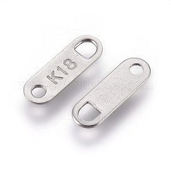 Tarnish Resistant 304 Stainless Steel Chain Tabs&nbsp;STAS-E454-22P
