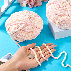 2 Skeins Polyester Yarn for Knitting & Crochet&nbsp;OCOR-TA0003-09A