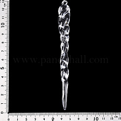 Transparent Acrylic Pendants&nbsp;TACR-T028-22A