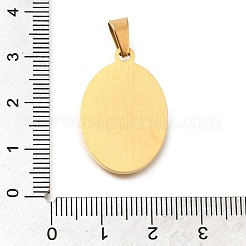 304 Stainless Steel Pendants&nbsp;STAS-K394-04G-05