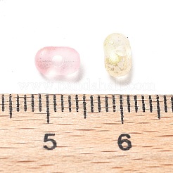 Gradient Color Transparent Frosted Acrylic Beads&nbsp;X1-OACR-M023-06D