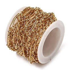 304 Stainless Steel Oval Link Chains&nbsp;CHS-K018-38G