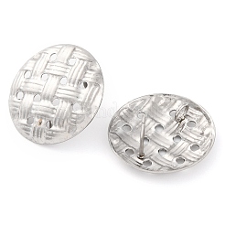 Anti-Tarnish 304 Stainless Steel Studs Earring Findings&nbsp;STAS-H226-06P