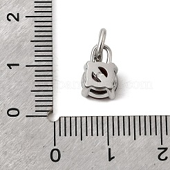 Birthdaystone Theme January 304 Stainless Steel Charms&nbsp;STAS-B128-60P-01