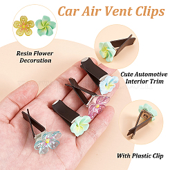10Pcs 10 Style Magnetic Ferromanganese Iron & Plastic Air Vent Clips&nbsp;JEWB-AB00026