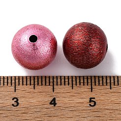 Rack Plating Spray Painted Brass Beads&nbsp;KK-S406-10B