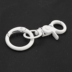 Spray Painted Alloy Split Key Rings&nbsp;FIND-B044-01B