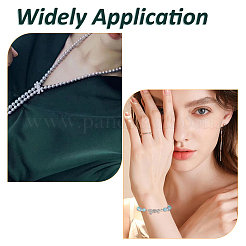 4Pcs 2 Colors Brass Rhinestone Fold Over Clasps&nbsp;KK-FH0007-72