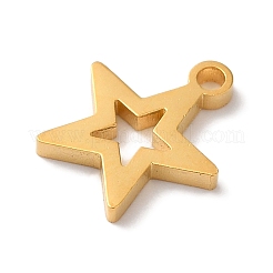 PVD Vacuum Plating 304 Stainless Steel Charms&nbsp;STAS-L081-030G
