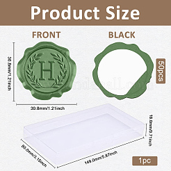 50Pcs Adhesive Wax Seal Stickers&nbsp;DIY-CA0006-13H