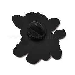 Baking Paint Zinc Alloy Lapel Pin Backs for Backpack Clothes&nbsp;AL-CBADEE6-02EB
