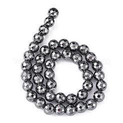 Non-Magnetic Synthetic Hematite Beads Strands&nbsp;HEMA-10D-4
