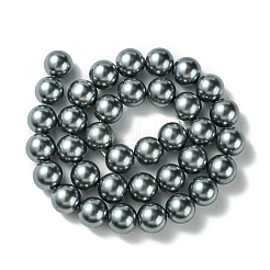 Eco-Friendly Glass Pearl Beads Strands&nbsp;HY-A008-12mm-RB077