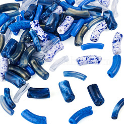 80Pcs 8 Styles Mixed Styles Acrylic Beads Sets&nbsp;MACR-TA0002-99A