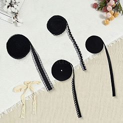 10M 2 Styles Knitted Fish Line Nylon Elastic Lace Trim&nbsp;OCOR-DJ0001-41