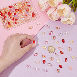 210Pcs 14 Styles Glass Charms&nbsp;FIND-PH0025-34
