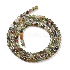 Natural Indian Agate Bead Strands&nbsp;G-A130-3mm-K12-01