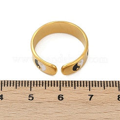 304 Stainless Steel Adjustable Cuff Rings&nbsp;RJEW-Q015-01G-C