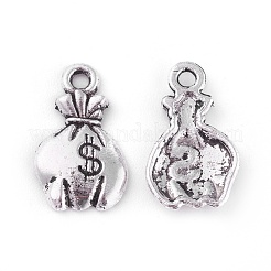 Tibetan Style Alloy Pendants&nbsp;PALLOY-WH0053-12AS
