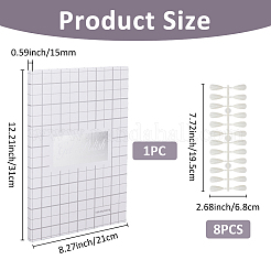 Paper Nail Art Display Color Book&nbsp;ODIS-WH0075-116C