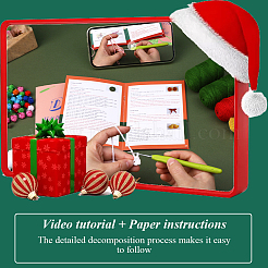 1 Set DIY Christmas Knitting Tools Kits&nbsp;DIY-SC0026-49A