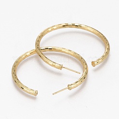Brass Stud Earrings&nbsp;EJEW-L231-28G