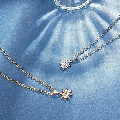 304 Stainless Steel Pendants&nbsp;STAS-UN0015-04