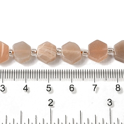 Natural Sunstone Beads Strands&nbsp;G-P534-A09-01