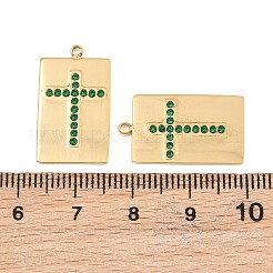 304 Stainless Steel Rhinestone Pendants&nbsp;RB-CBADC81-13G-03