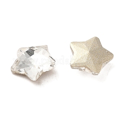 Glass Rhinestone Cabochons&nbsp;RGLA-P037-02B-001