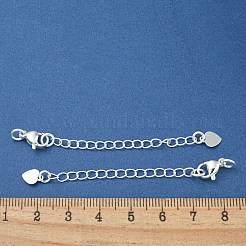 Rack Plating Brass Chain Extender&nbsp;FIND-T071-14S