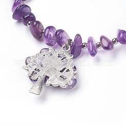 Tibetan Style Alloy Charm Bracelets&nbsp;BJEW-JB03745-04