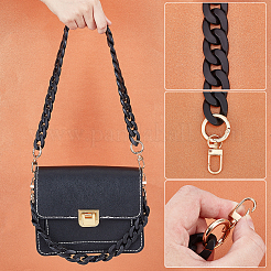 2Pcs 2 Style Acrylic Cable Chain Bag Handles&nbsp;AJEW-WR0001-70