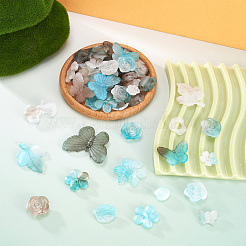 100G Transparent Acrylic Beads&nbsp;FACR-TA0001-06A