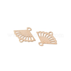 Brass Laser Cut Hollow Connector Charms&nbsp;KK-K277-12KCG