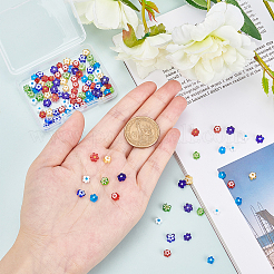 120Pcs 8 Styles Glass Beads&nbsp;GLAA-PH0001-13