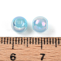 Electroplate Pearlized Glass Pearl Beads&nbsp;EGLA-T021-14A-07