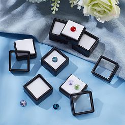 Plastic Loose Diamond Display Boxes&nbsp;CON-WH0087-55A