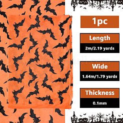 Halloween Theme Polyester Mesh Fabric&nbsp;DIY-WH0622-366