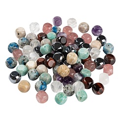 80Pcs 8 Style Natural & Synthetic Gemstone Beads&nbsp;G-LS0002-22
