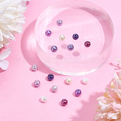 Pearlized Glass Pearl Round Beads&nbsp;HY-HY0001-10