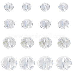 8 Strands 4 Styles Electroplate Glass Beads Strands&nbsp;EGLA-LT0001-06D