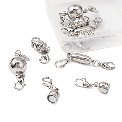 8Set 4 Style Brass Magnetic Clasps Converter&nbsp;KK-YW0001-37